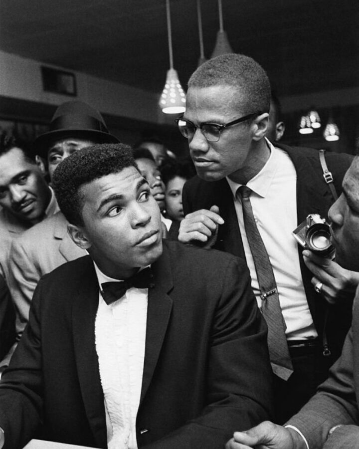 Mohamed Ali et Malcolm X maroons.black