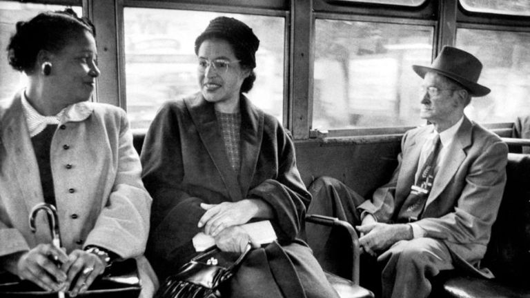 Rosa Parks Une icone de la lutte pour les droits civiques bus maroons.black