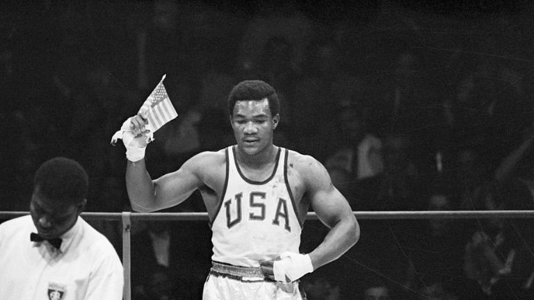Mexico City, Mexico- George Foreman of Houston-  maroons.black
