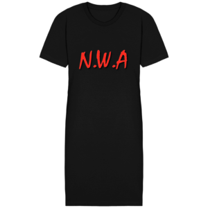black_face NWA Classic T-shirt Dress