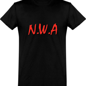 black_face T-Shirt Men's round neck NWA Classic