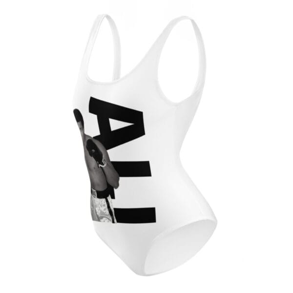 all over print one piece swimsuit white left 663293524fc73