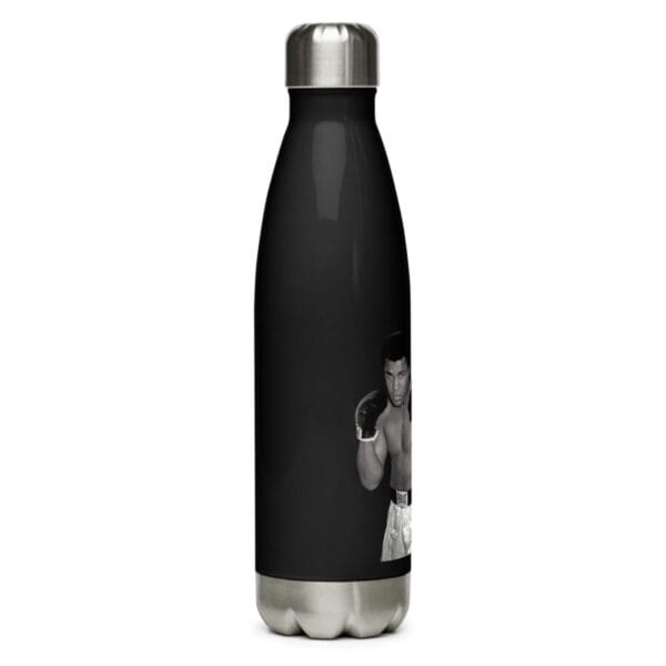 stainless steel water bottle black 17 oz front 6633d32927447