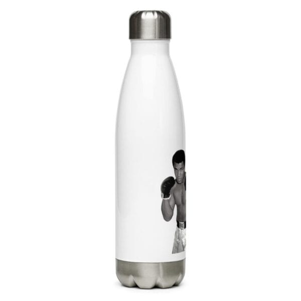 stainless steel water bottle white 17 oz front 6633d32926799