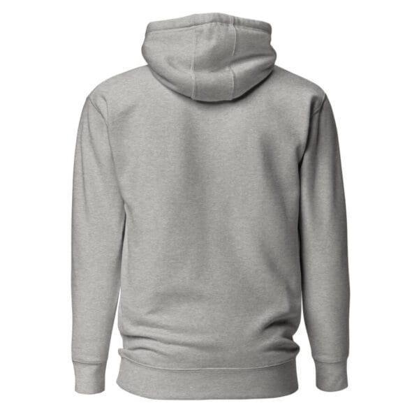 unisex premium hoodie carbon grey back 664b941f01a7e