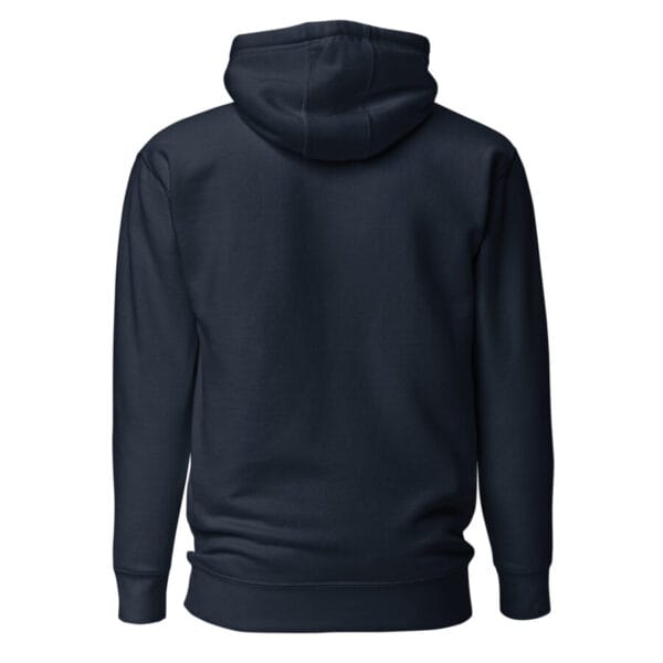 unisex premium hoodie navy blazer back 664b8fd63b05f
