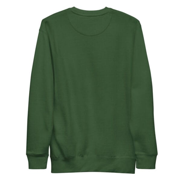 unisex premium sweatshirt forest green back 664b85c743d32