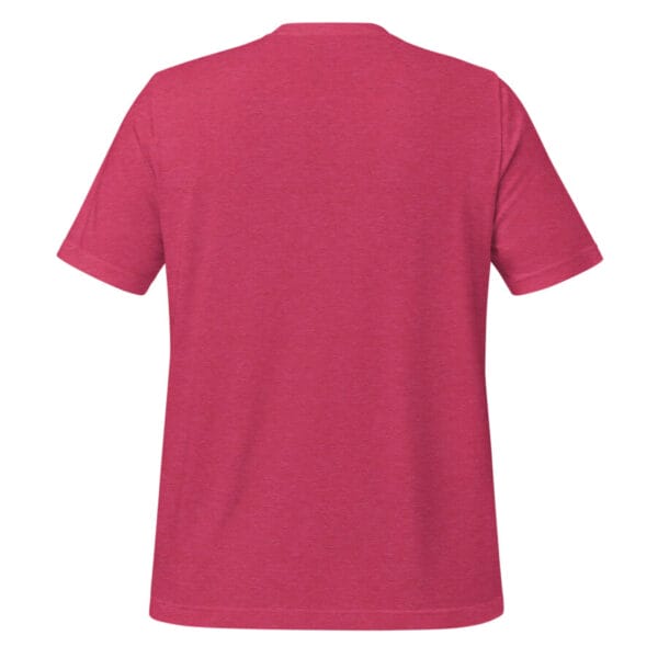 unisex staple t shirt heather raspberry back 664b8f397b74e
