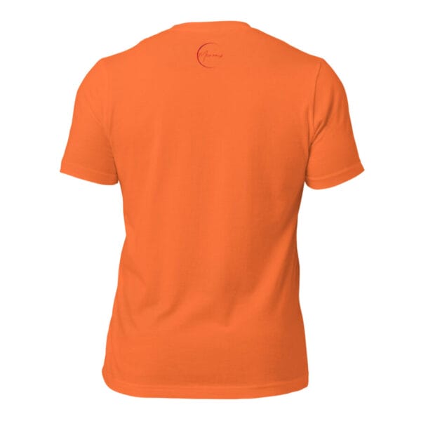 unisex staple t shirt orange back 66435c4d63138