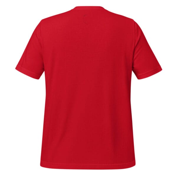 unisex staple t shirt red back 6647c877563fb