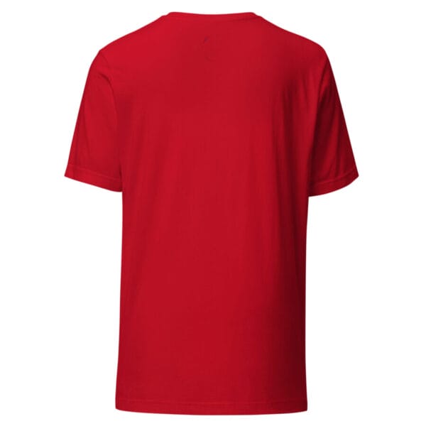 unisex staple t shirt red back 664b9594257b6