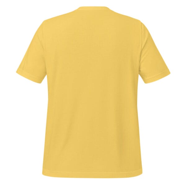 unisex staple t shirt yellow back 664b8f3aecd8d