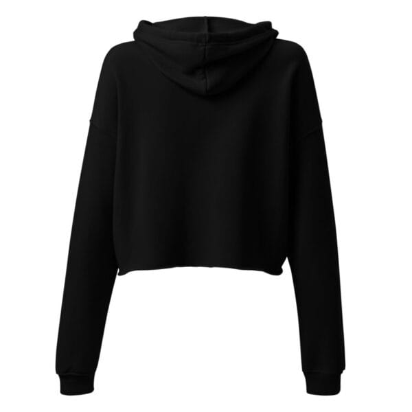 womens cropped hoodie black back 6647b1af8fc2b