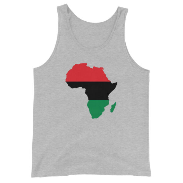 Pan-African Map Men's Tank Top – Image 8