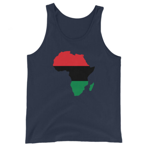 Pan-African Map Men's Tank Top – Image 2