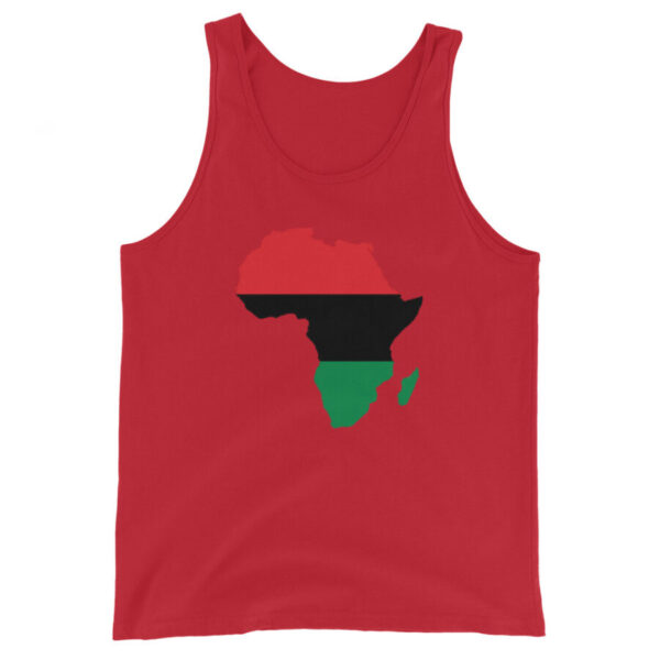 Pan-African Map Men's Tank Top – Image 3