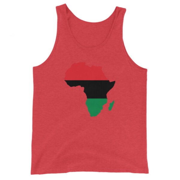 Pan-African Map Men's Tank Top – Image 7