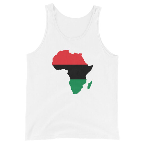 Pan-African Map Men's Tank Top – Image 9