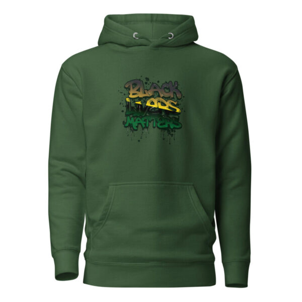 unisex premium hoodie forest green front 66648a4b53562