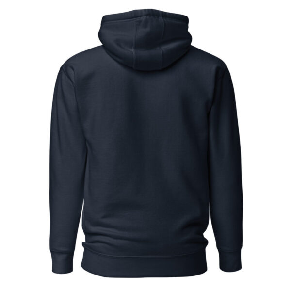 unisex premium hoodie navy blazer back 6667391e73296