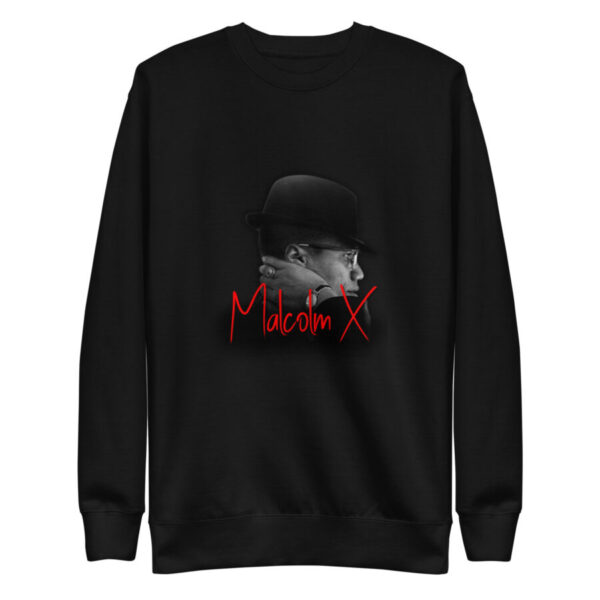 unisex premium sweatshirt black front 66673b0d5b488