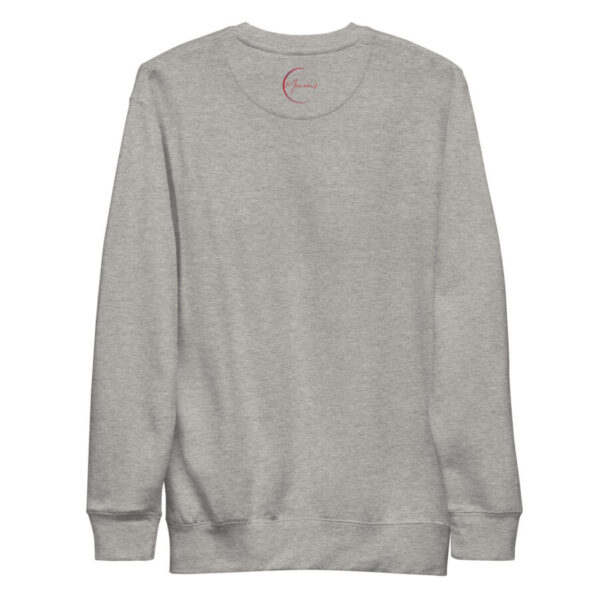 unisex premium sweatshirt carbon grey back 666488ab7a59f