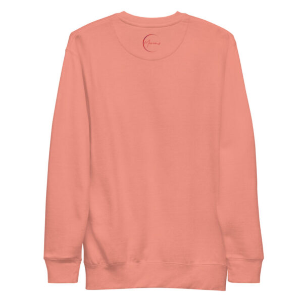 unisex premium sweatshirt dusty rose back 66673a5576407