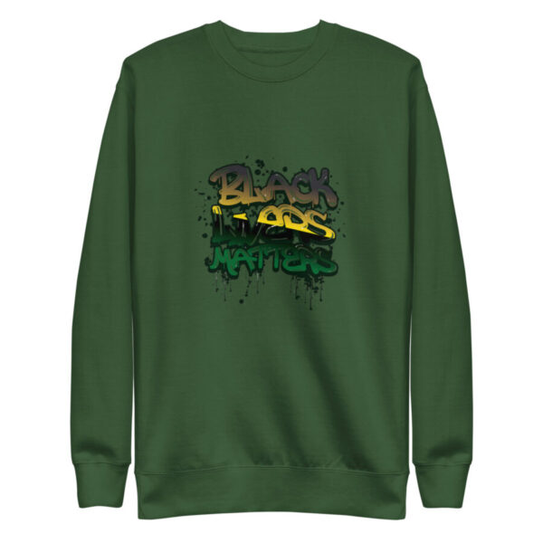 unisex premium sweatshirt forest green front 666488ab6732a