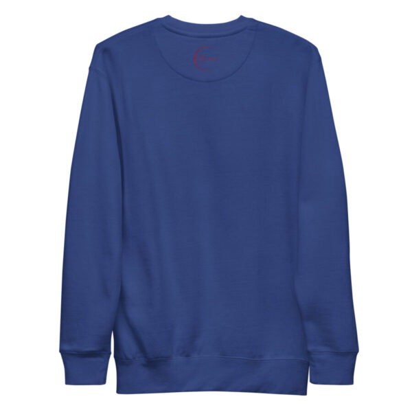 unisex premium sweatshirt team royal back 66673b0d963a4