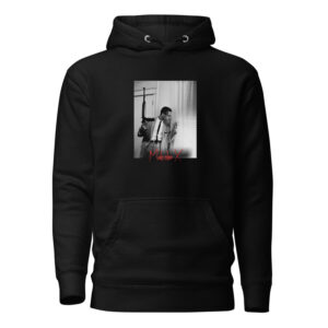 Malcolm X in the Window Hoodie for Women