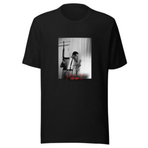 Malcolm X in the window T-shirt for Women